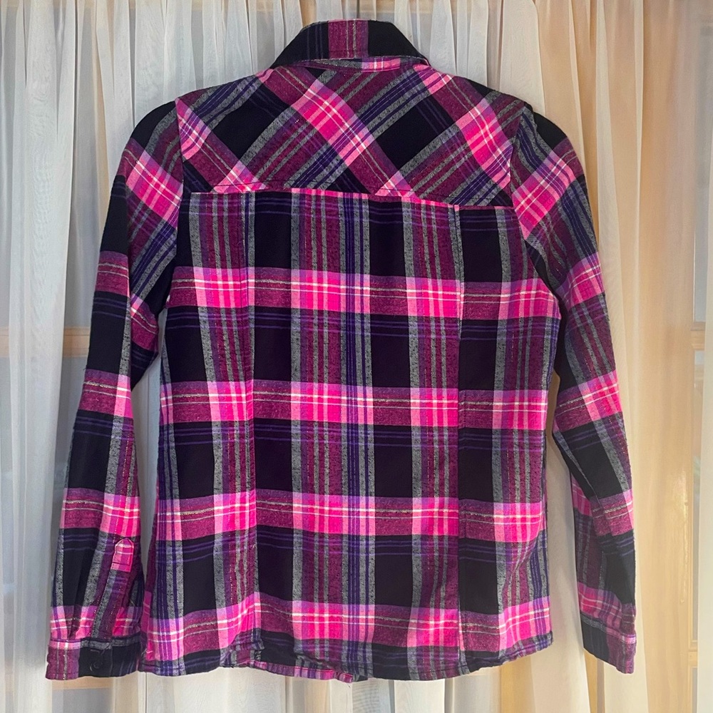 Itm 0053 George plaid button up shirt size XS - Picture 4 of 8